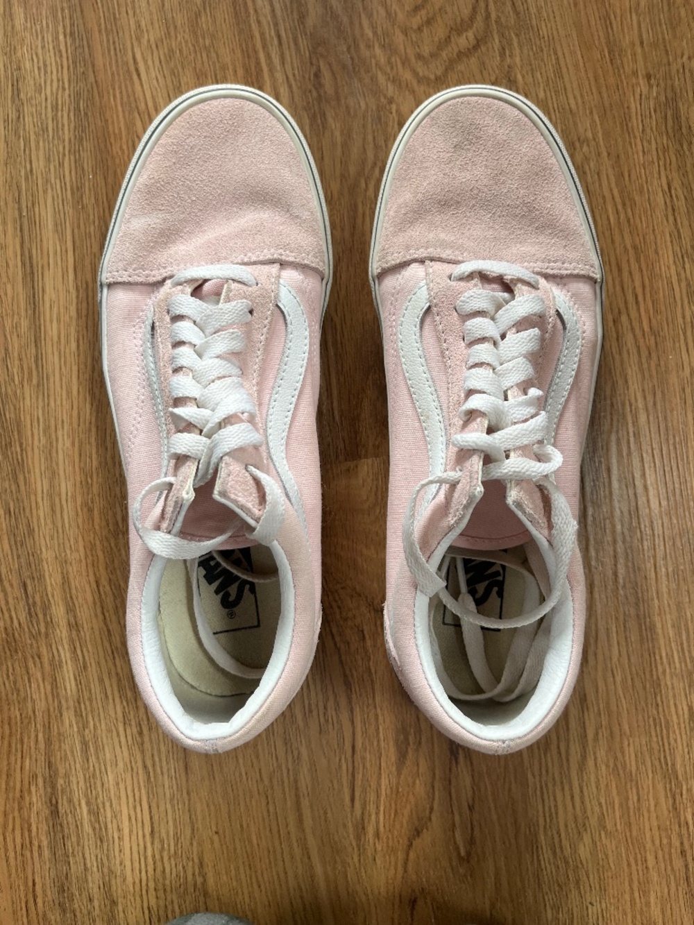Women’s old skool light pink VANS